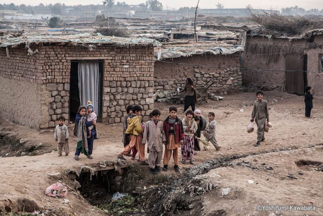 イスラマバード近郊のアフガニスタン難民キャンプ（Yoshifumi Kawabata