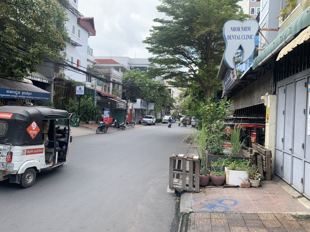 カンボジアの街並み