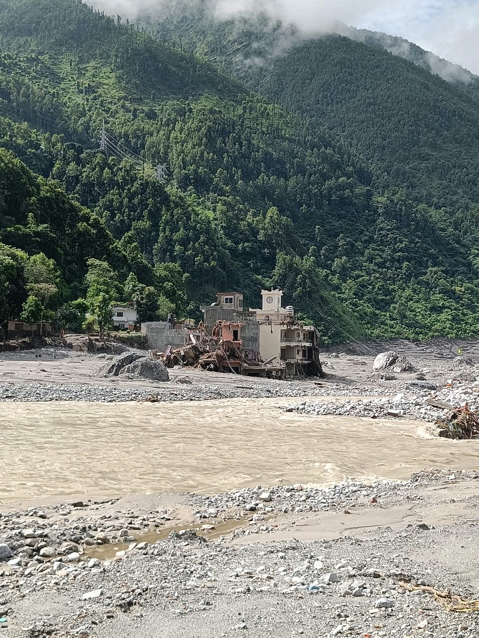ネパール洪水2026 被災地の様子2